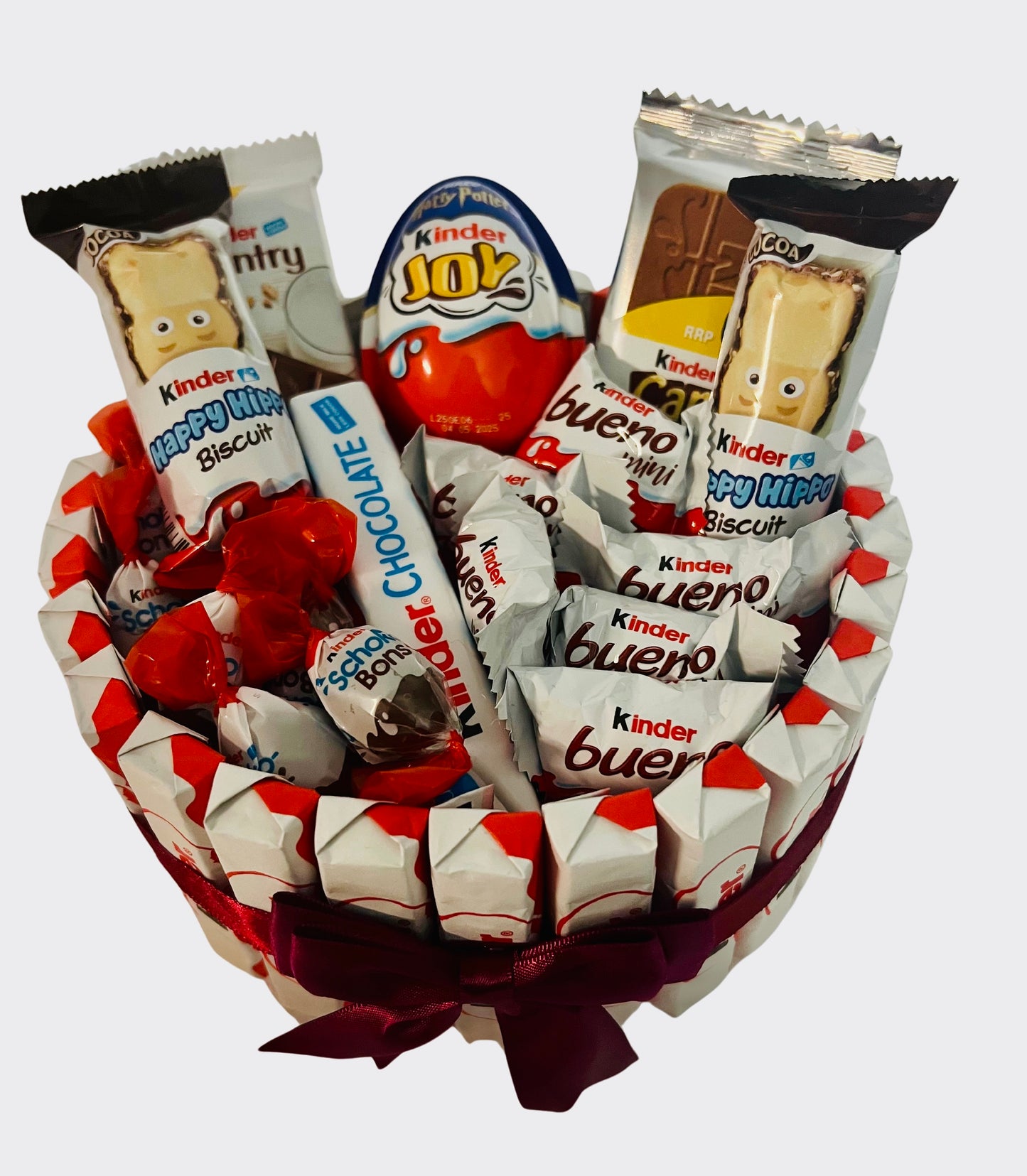 Luxury Handmade Kinder Chocolate Gift Selection 15cm