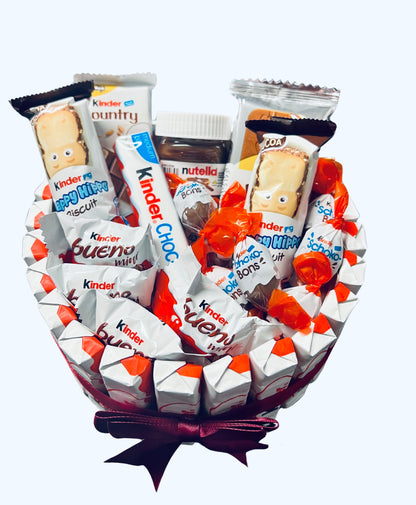 Luxury Handmade Kinder Chocolate Gift Selection 15cm