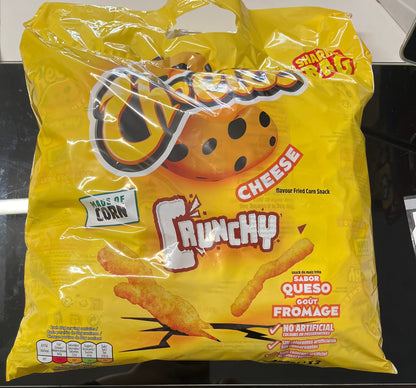 2x400g Cheetos Crunchy Cheese Best Before 15/06/2024