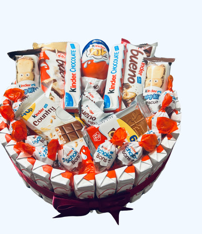 Luxury Handmade Kinder Chocolate Guf Selection 20cm