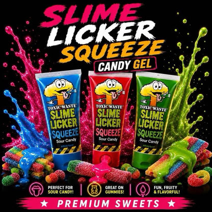 Toxic Waste Slime Licker Squeeze Candy Gel