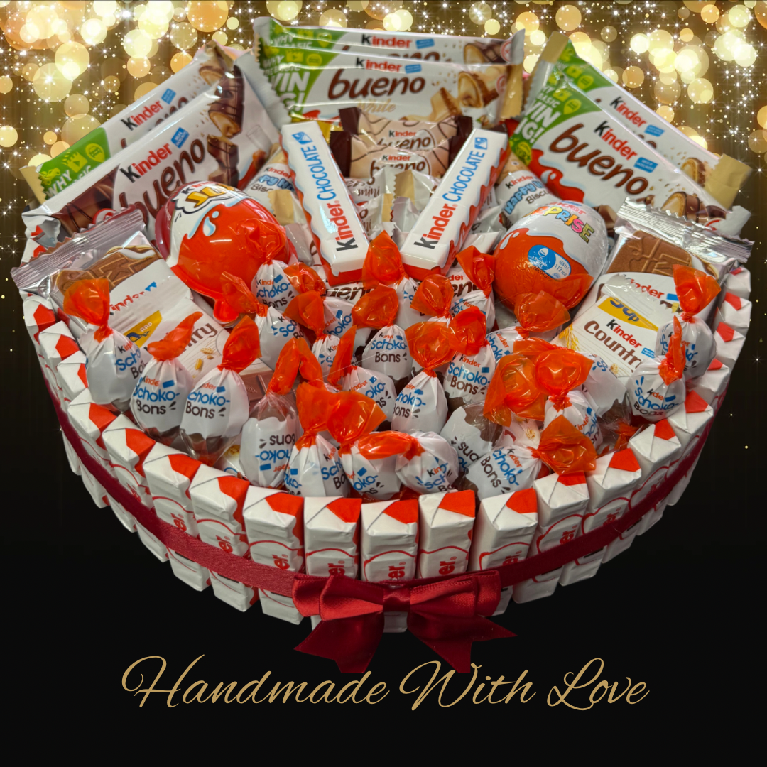 Luxury Handmade Kinder Chocolate Selection / Kinder Joy & Surprise / Large
