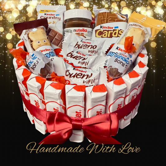 Luxury Handmade Kinder Chocolate Gift Selection / Nutella / Small