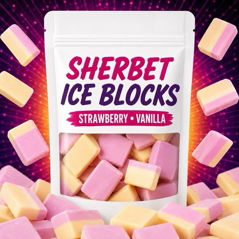 Sherbet Ice Blocks ( 10 pieces )