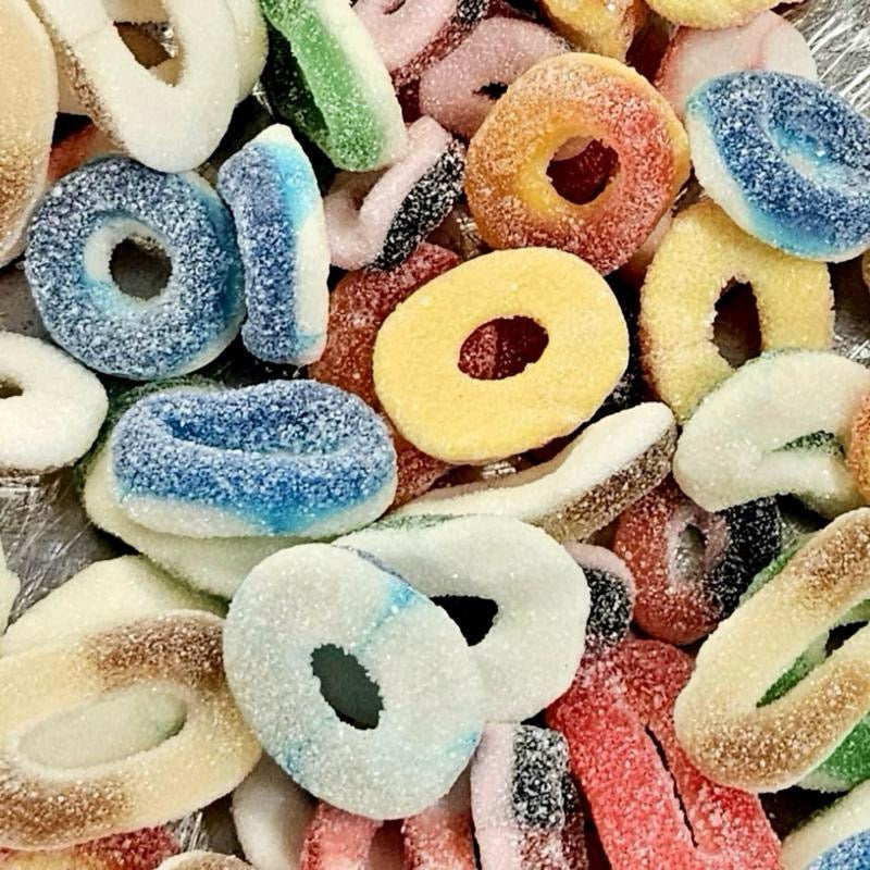 Fizzy Rings Sweet Bag - Assorted Pick N Mix