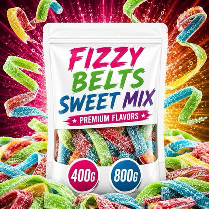 Fizzy Belts Sweet Bag - Assorted Pick N Mix