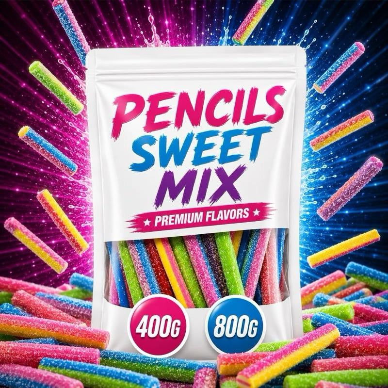 Pencils Sweet Bag - Assorted Pick N Mix