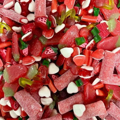 Red & Green Sweet Bag - Assorted Pick N Mix