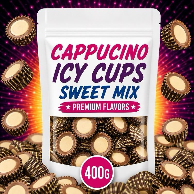 Cappuccino Icy Cups - Chocolate Sweet Bag