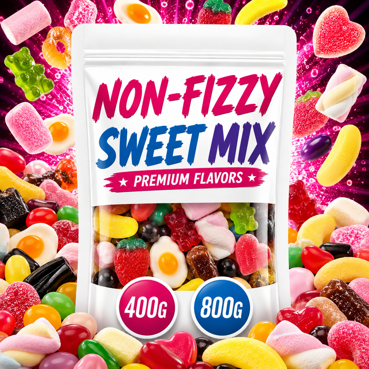 Non Fizzy Sweet Bag - Assorted Pick N Mix