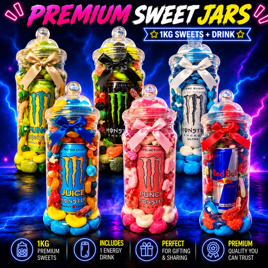 Sweet Jars With Drink
