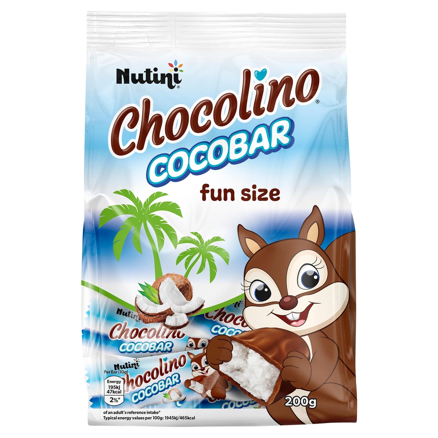 Chocolino Cocobar Fun Size - Best Before 01.05.2025 (200g) - BestBargain Norwich