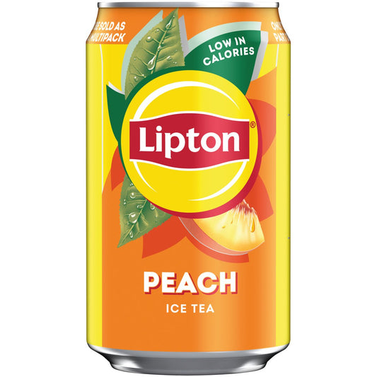 /BBE - 04.2024/ Lipton Peach Ice Tea 330ml - BestBargain Norwich