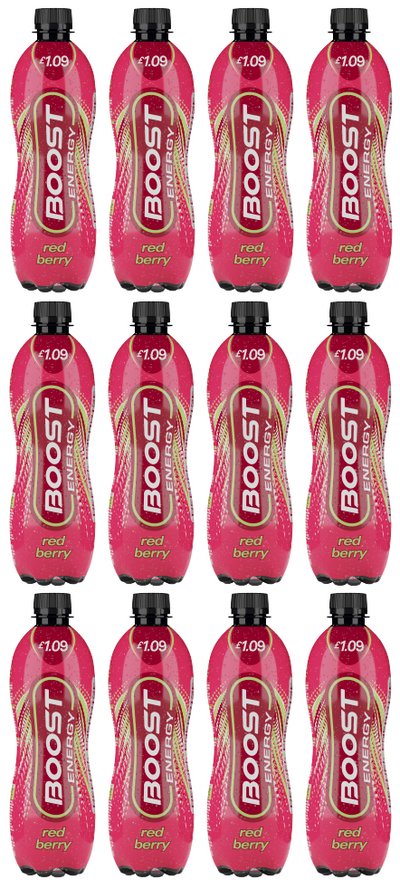 /BBE - 05.2024/ Boost Red Berry “Case” (12x500ml) - BestBargain Norwich