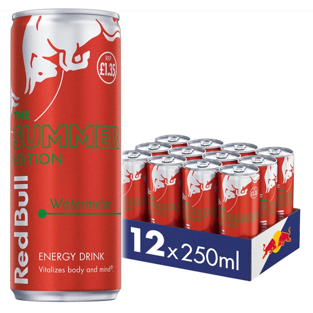 /BBE - 11.01.2024/ Red Bull Watermelon “Case” (12x250ml) - BestBargain Norwich