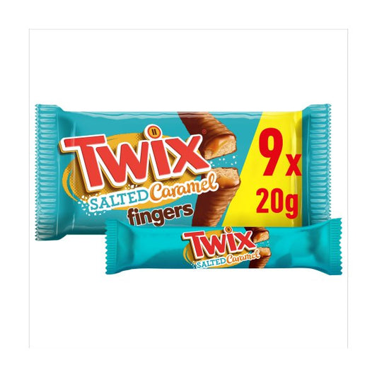 /BBE - 24.03.2024/ Twix Salted Caramel (9x20g) - BestBargain Norwich