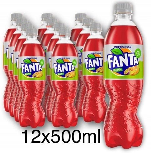 /BBE - 24.05.2024/ Fanta Exotic Zero 12x500ml - BestBargain Norwich