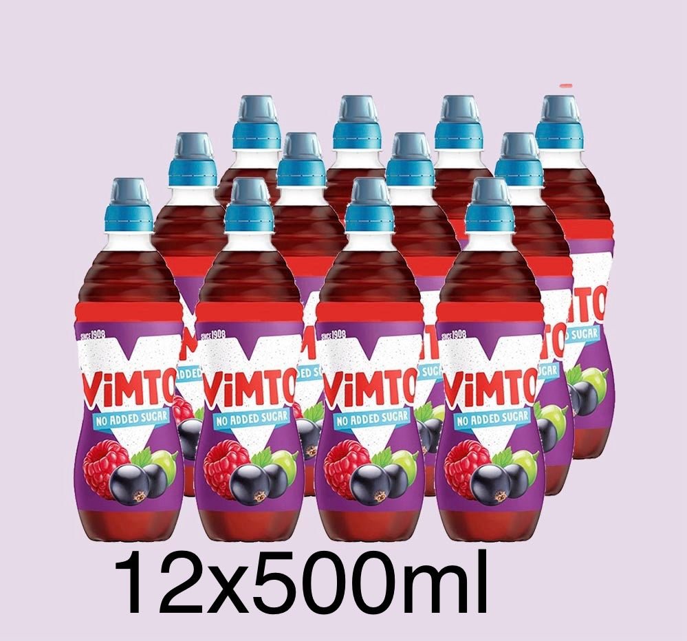 /BBE - 30.06.2024/ Vimto Still No Added Sugar “Case” (12x500ml) - BestBargain Norwich