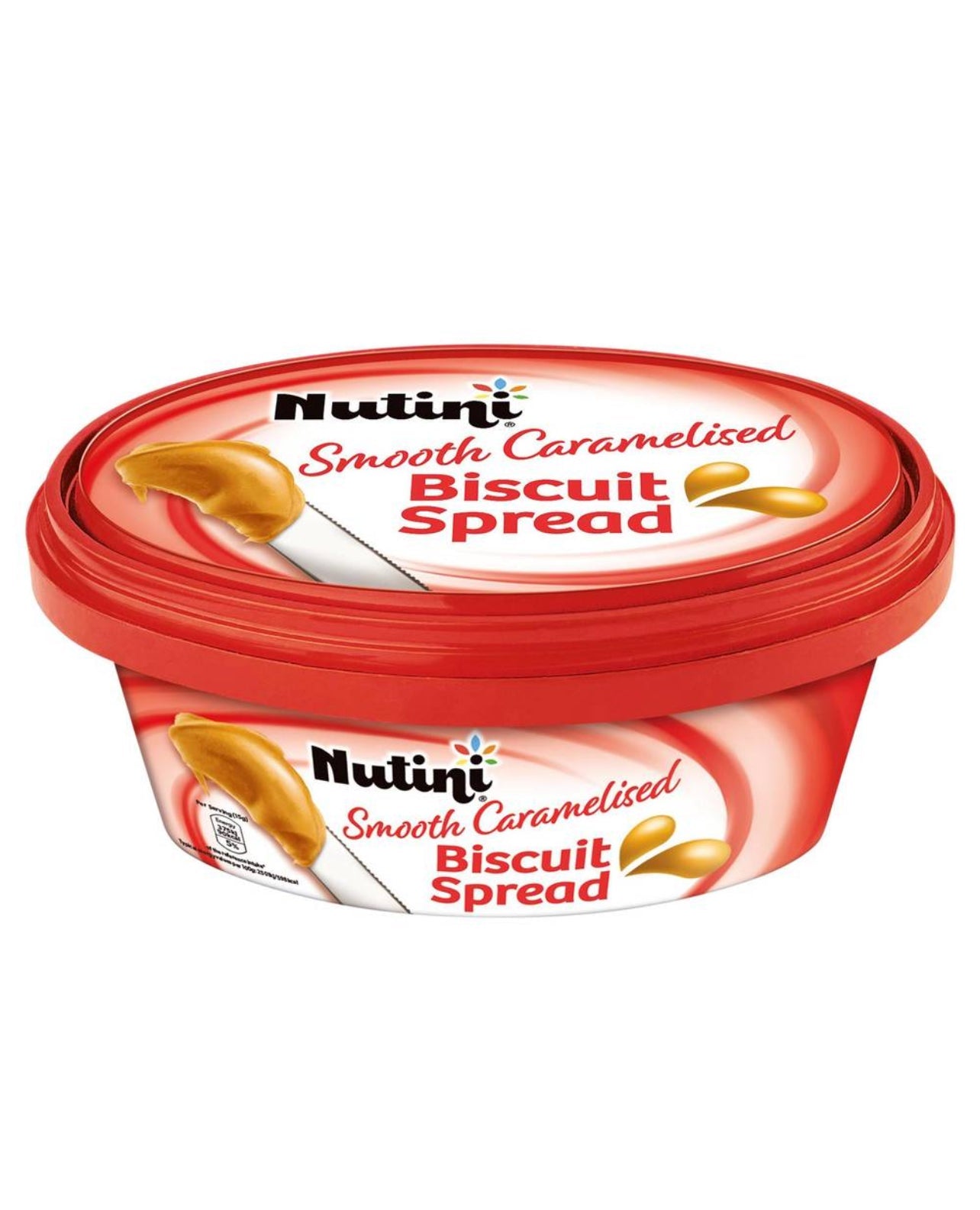 Nutini Smooth Caramelised Biscuit Spread - Best Before 30/08/2025 (300g) - BestBargain Norwich