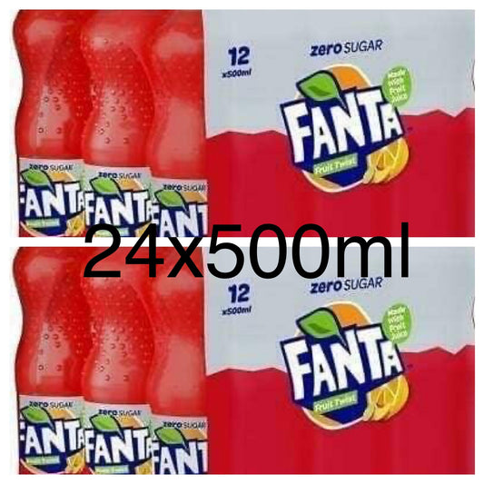 /BBE - 31.07.2024/ Fanta Fruit Twist Zero “Case” (24x500ml) - BestBargain Norwich