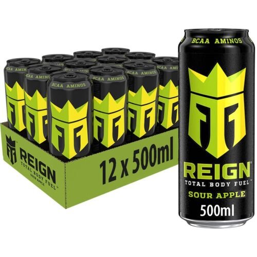 /BBE- 03.02.2024/ Reign Sour Apple Case 12x500ml - BestBargain Norwich