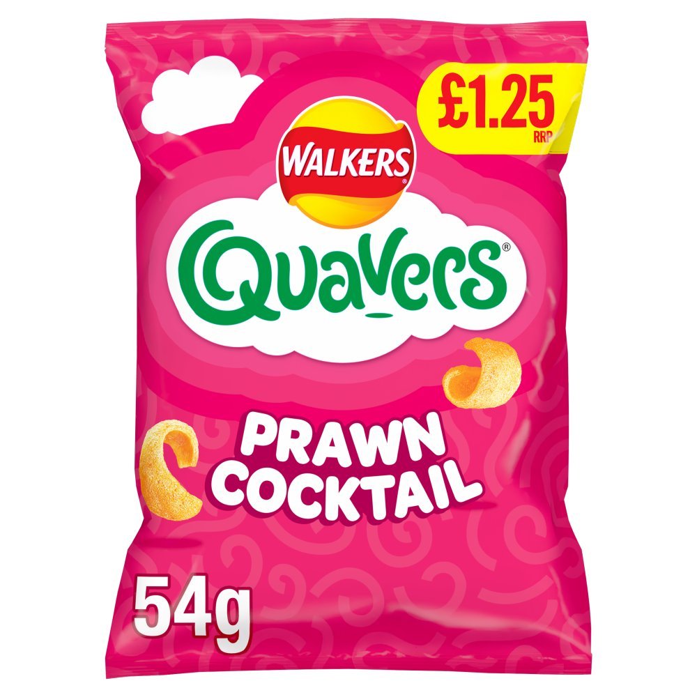 /BBE - 06.01.2024/ Quavers Prawn Cocktail 54g - BestBargain Norwich