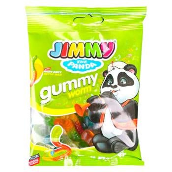 Jimmy Panda Gummy Worm - Best Before 09/06/2024 (80g) - BestBargain Norwich