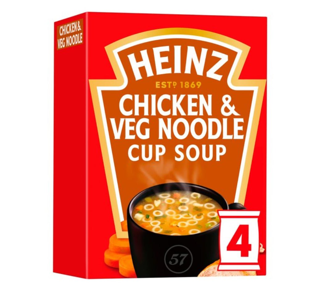 /BBE - 20.02.2024/ Heinz Chicken & Vegetable Noodle Cup Soup - BestBargain Norwich