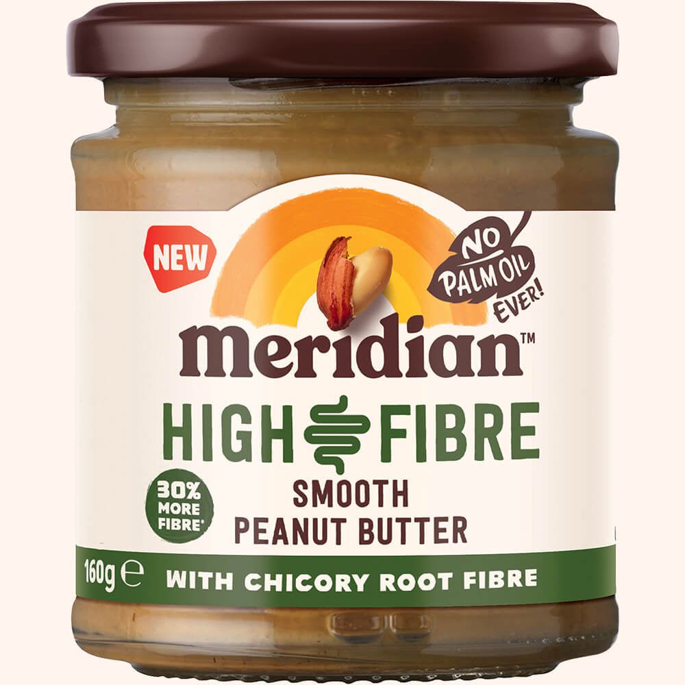 /BBE - 28.02.24/ Meridian High Fibre Smooth Peanut Butter - BestBargain Norwich