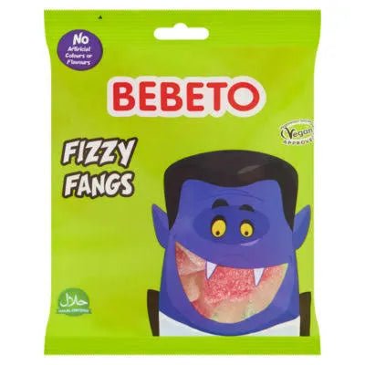 Bebeto Fizzy Fangs - Best Before 28/12/2023 (150g) - BestBargain Norwich