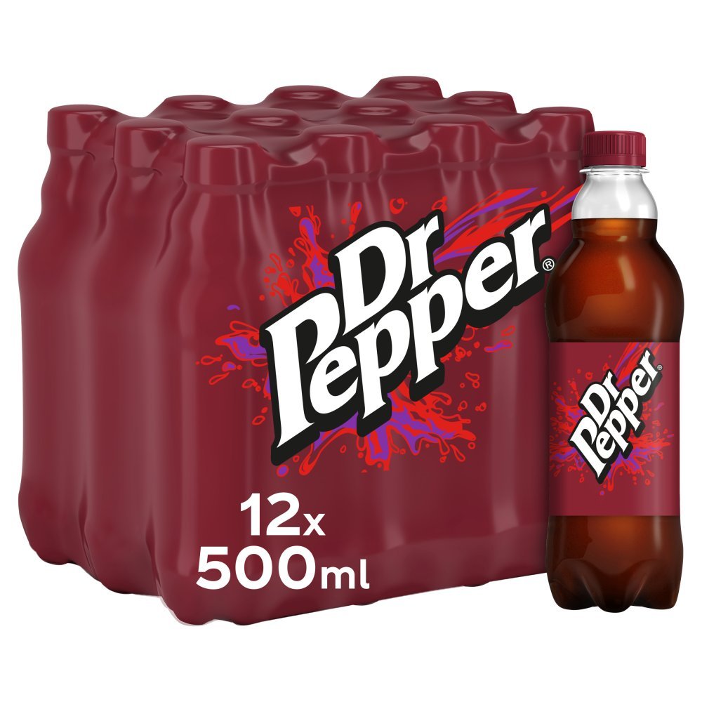 12x500ml Case of Dr Pepper - Best Before 30/11/2024 - BestBargain Norwich