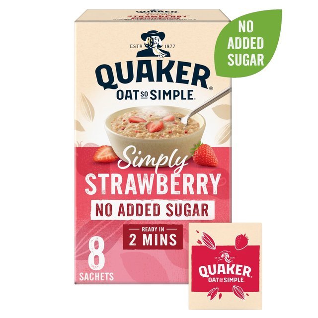 Quaker Strawberry No Added Sugar - BestBargain Norwich